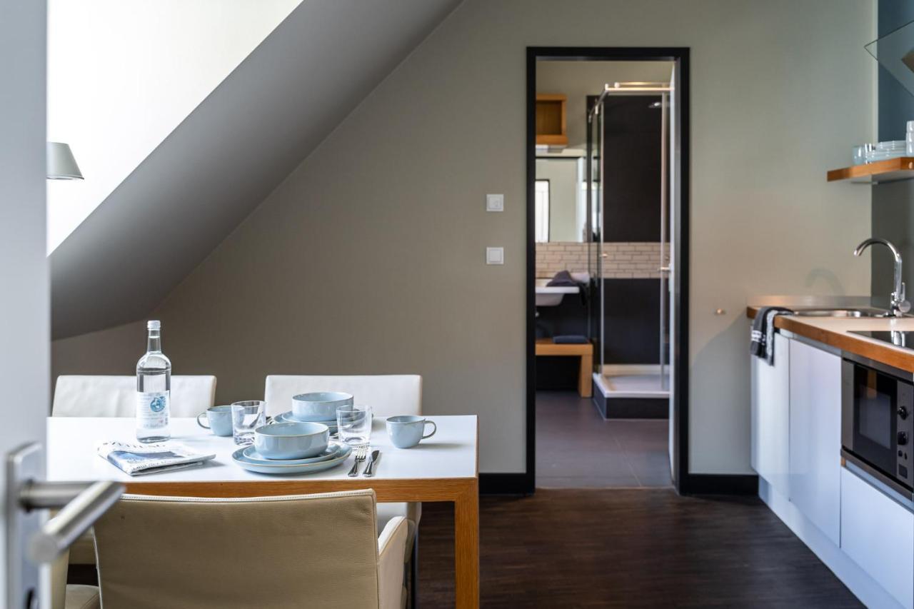 The Green Rostock Apartment Hotel Exterior photo